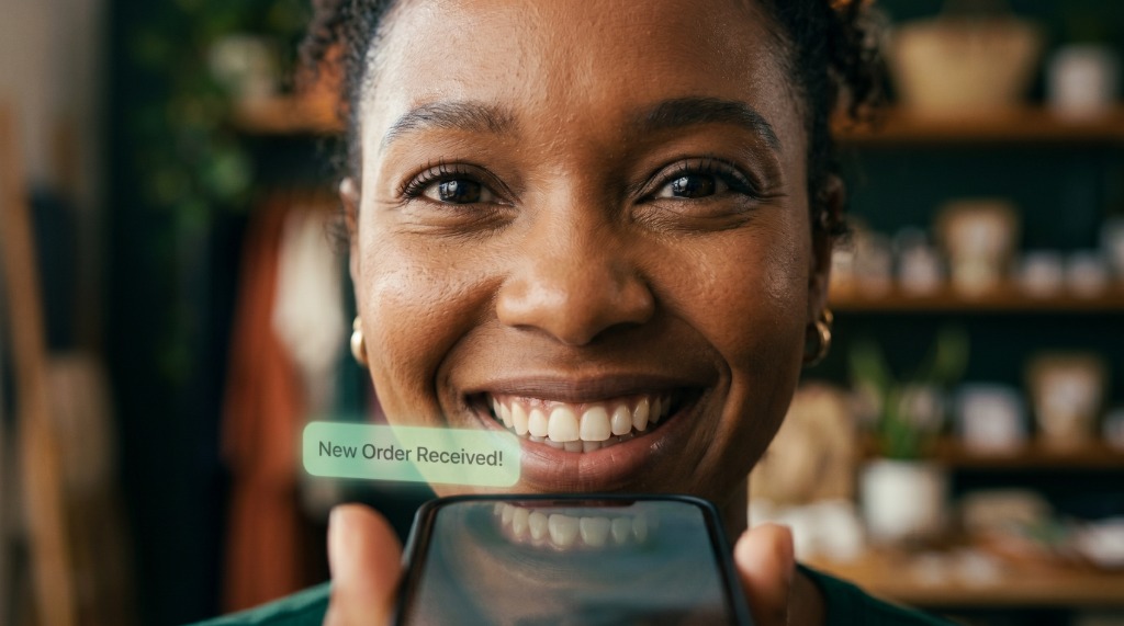 VumaPlus New Order Notification